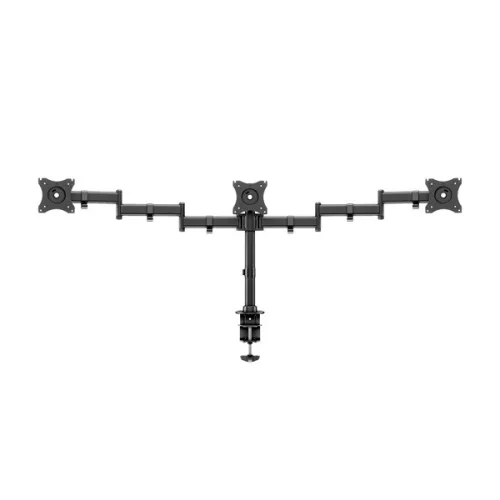 MULTIBRACKETS Asztali konzol (3 képernyős rögzítőkar), M Deskmount Basic Triple (15-27", max.VESA: 100x100 mm, 8 kg)