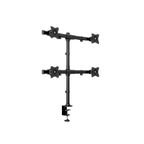 MULTIBRACKETS Asztali konzol (4 képernyős rögzítőkar), M Deskmount Basic Quad