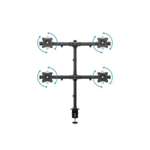 MULTIBRACKETS Asztali konzol (4 képernyős rögzítőkar), M Deskmount Basic Quad