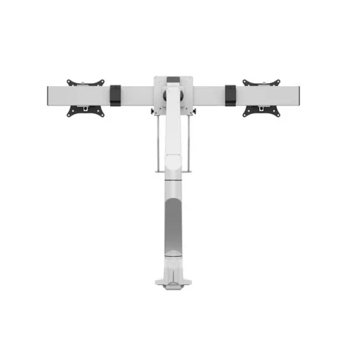 MULTIBRACKETS Gas Lift asztali konzol (2 képernyős rögzítőkar), M VESA Gas Lift Arm Single White w. Duo Crossbar (15-28"