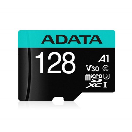 ADATA Memóriakártya MicroSDXC 128GB + Adapter UHS-I CL10 (100/80)