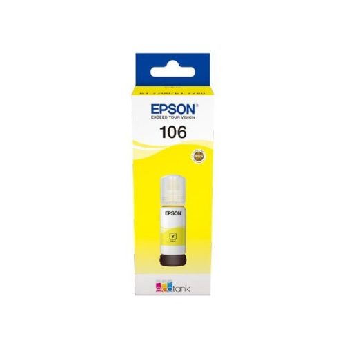EPSON Tintapatron 106 EcoTank Yellow ink bottle