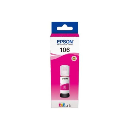 EPSON Tintapatron 106 EcoTank Magenta ink bottle