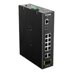   D-LINK Switch Ipari 10x1000Mbps + 2xSFP + 1x konzol port Menedzselhető Fémházas, DIS-200G-12S