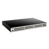 D-LINK Switch 48x1000Mbps (48xPOE) + 4xGigabit SFP+ Menedzselhető Rackes, DGS-1510-52XMP/E