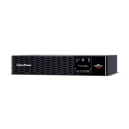 CYBERPOWER UPS PR2200ERT2U (10xIEC C13) 2200VA 2200W 230V RACK szünetmentes tápegység + USB LINE-INTERAKTÍV