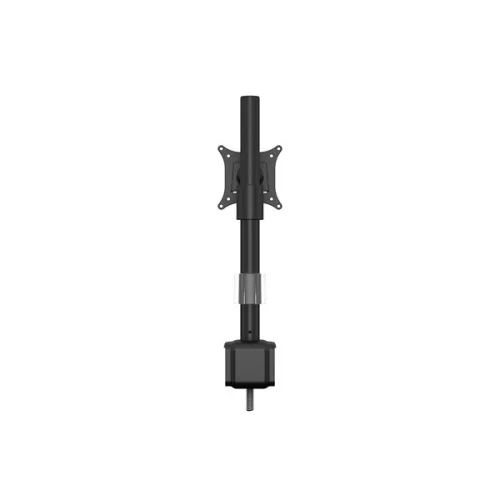 MULTIBRACKETS Asztali konzol, M VESA Deskmount Officeline Single Black (for LCD display, 15-30", max.VESA: 100x100 mm)