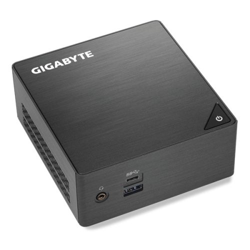 GIGABYTE PC BRIX, Intel Celeron J4105 2.5 GHz, HDMI, MiniDisplayport, LAN, WIFI, Bluetooth, 2,5" HDD hely, USB 3.0