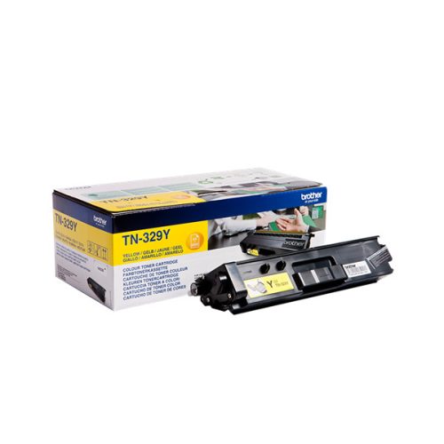 BROTHER Toner TN329Y - 6000 oldal, Sárga