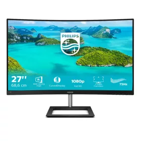   PHILIPS Ívelt VA monitor 27" 272E1CA/00 1920x1080, 16:9, 250cd/m2, 4ms, VGA/HDMI/DisplayPort, hangszóró