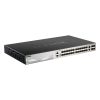 D-LINK Switch 24xGbitLan + 2xGigabit + 4xGigabit SFP+ 1xUSB Menedzselhető Rackes, DGS-3130-30S/E