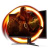 AOC Ívelt Gaming 165Hz VA monitor 23.6" C24G2AE/BK, 1920x1080, 16:9, 250cd/m2, 1ms, 2xHDMI/DisplayPort/VGA, hangszóró