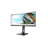 AOC Ívelt VA monitor 34" CU34P2A, 3440x1440, 21:9, 300cd/m2, 1ms, 100Hz, 2xHDMI/DisplayPort/4xUSB, hangszóró