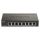 D-LINK Switch 8x1000Mbps (8xPOE) Fémházas Asztali Menedzselhető, DGS-1100-08PV2/E
