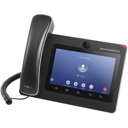 GRANDSTREAM IP Multimédiás Telefon Android rendszer, HD színes LCD Érintőképernyős POE, GXV3370