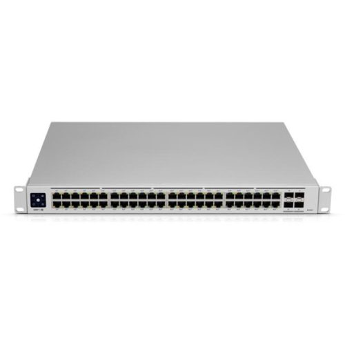 UBiQUiTi Switch 48x1000Mbps (POE+) + 4x10000Mbps SFP+, Menedzselhető, Rackes - USW-PRO-48-POE