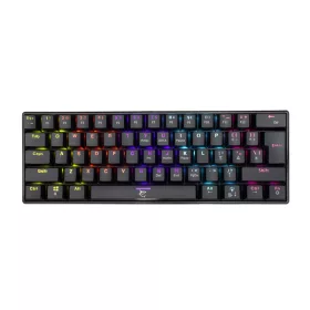   WHITE SHARK SHINOBI mechanikus (blue switch) gamer billentyűzet, fekete (angol)