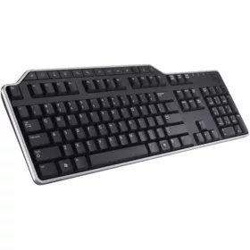   DELL Vezetékes Billentyuzet UK Dell KB-522 Wired Business Multimedia USB Black