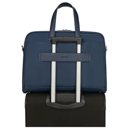 SAMSONITE NŐI Notebook táska 129430-1549, BAILHANDLE 2 COMP 15.6" (MIDNIGHT BLUE) -ZALIA 2.0