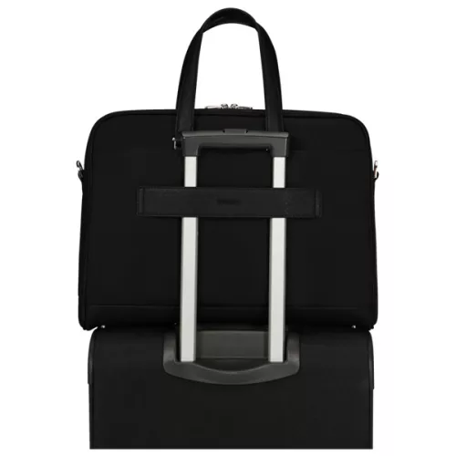 SAMSONITE NŐI Notebook táska 129430-1041, BAILHANDLE 2 COMP 15.6" (BLACK) -ZALIA 2.0