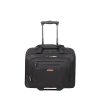 AMERICAN TOURISTER Gurulós Notebook táska 88533-1070, Rolling Tote 15.6" (Fekete/Narancssárga) -AT WORK