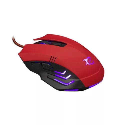 WHITE SHARK HANNIBAL-2 piros gamer egér
