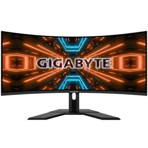 GIGABYTE Ívelt VA LED Monitor 34" G34WQC A 3440x1440, 2xHDMI/2xDisplayport