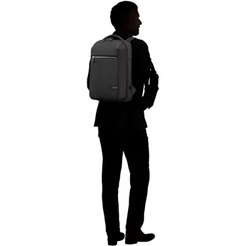 SAMSONITE Notebook hátizsák 134549-1041, Laptop Backpack 15.6" (Black) -LITEPOINT