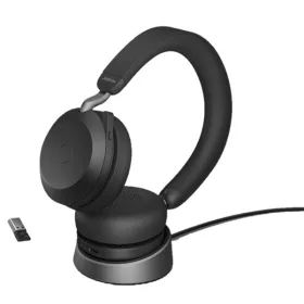   JABRA Fejhallgató - Evolve2 75 Stereo Vezeték Nélküli, Mikrofon + Töltő állomás