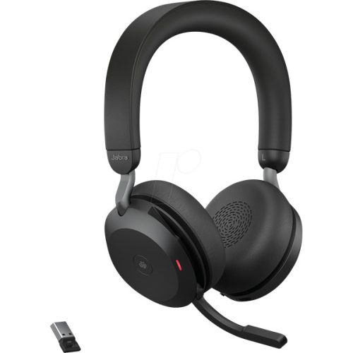 JABRA Fejhallgató - Evolve2 75 UC Stereo Vezeték Nélküli, Mikrofon