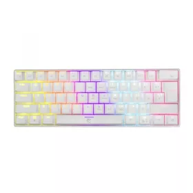   WHITE SHARK SHINOBI mechanikus (red switch) gamer billentyűzet, fehér (angol)