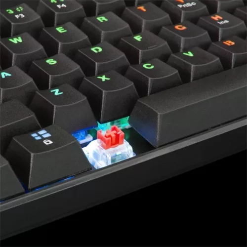 WHITE SHARK SHINOBI mechanikus (red switch) gamer billentyűzet, fekete (angol)