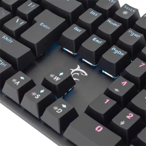 WHITE SHARK COMMANDOS ELITE mechanikus (red switch) gamer billentyűzet (angol)