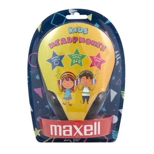 MAXELL Fejhallgató,Kids Safe, gyerekeknek, 3.5mm Jack, kék