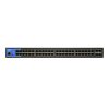 LINKSYS Switch LGS352MPC, 48x1000Mbps 4x10G SFP+, POE+ 740W (48-Port Business managed POE+ Gigabit Switch + 4 SFP+ port)