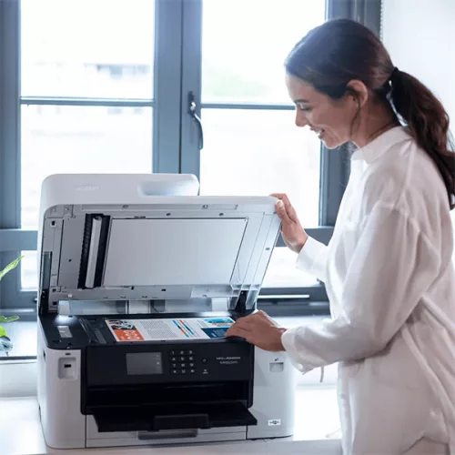 BROTHER Tintasugaras MFP NY/M/S/F MFCJ2340DW, A4/A3, 28 lap/perc, WiFi/LAN/USB, ADF, duplex, 4800x1200dpi, 256MB