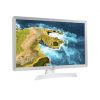 LG smart monitor/TV 23.6" 24TQ510S-WZ, 1366x768, 16:9, 250cd/m2, 2xHDMI/USB/WiFi/Bluetooth, hangszóró, fehér