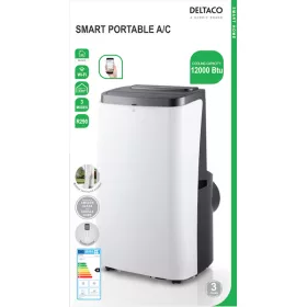   DELTACO SMART HOME SH-AC02 mobil smart klíma, 3,5kW, 12000 BTU,  WI-FI, hűt, 3 év garancia