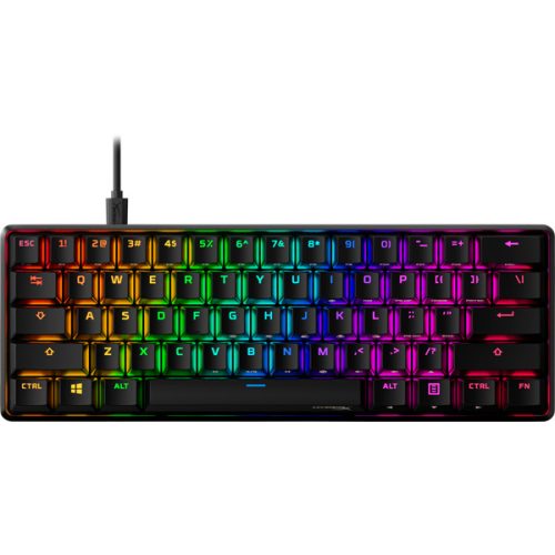 HP HYPERX vezetékes mechanikus gaming billentyűzet Alloy Origins 60 Aqua RGB - amerikai lokalizáció