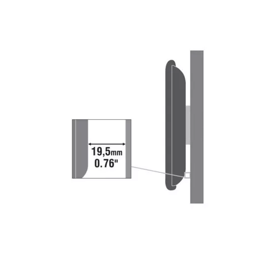 SBOX PLB-2222F fali konzol fix, 200x200, 23"-42", max 35 kg