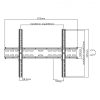 SBOX PLB-2546T fali konzol, dönthető, 37"-70", 640x400, max 35 kg