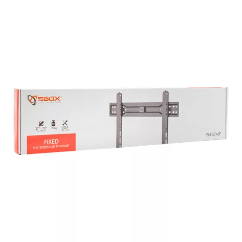 SBOX Fix fali konzol PLB-5746F, WALL MOUNT (37-70", max. 35kg, max.VESA: 600x400 mm)