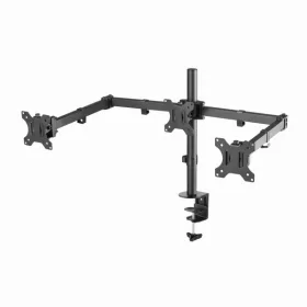   SBOX LCD-352-3 Asztali tripla monitor tartó konzol, dönthető, forgatható, 13"-27", 100x100, max 10 kg