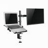 SBOX LCD-LM01 Asztali laptop és monitortartó konzol, 13"-27", max 10 kg