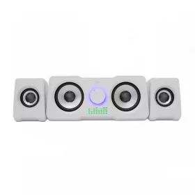WHITE SHARK MOOD Hangszóró, 2.2, 16W, LED, fehér