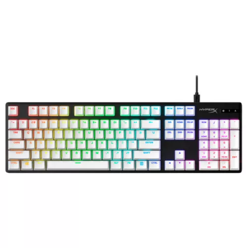 HP HYPERX teljes billentyűkészlet PBT amerikai lokalizáció - fehér