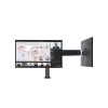 LG monitor 27QP88DP, 27" méretű QHD IPS Ergo monitor USB Type-C™ csatlakozóval és Daisy Chain kapcsolási lehetőséggel