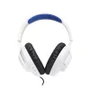 JBL Quantum 100P Console (Vezetékes, gaming fejhallgató levehető mikrofonnal), Fehér/Kék