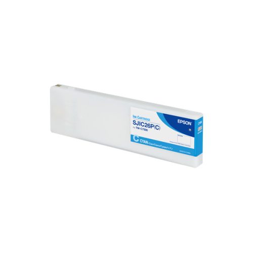 EPSON Tintapatron DURABrite™ Ultra, SJIC26P(C), 1 x 294.3 ml Cyan