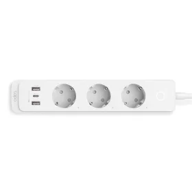   TP-LINK Okos Elosztósor Wifi-s, 3xDugalj + 2xUSB + 1x 18W USB-C, TAPO P300